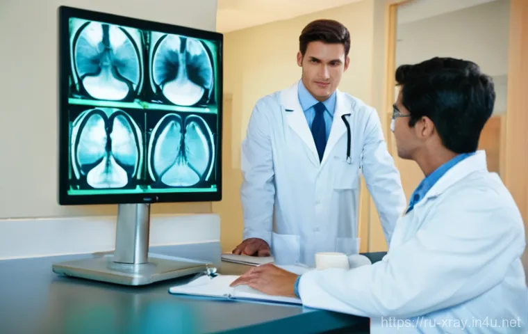 방사선사 실습 병원 선택 팁 - **Prompt: "A futuristic and exceptionally clean radiology suite with a young, focused female radiolo... 방사선사 실습 병원 선택 팁 - **Prompt: "A futuristic and exceptionally clean radiology suite with a young, focused female radiolo...