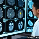 방사선사 영상 처리가 중요한 이유 - **Prompt:** A highly skilled radiologist, appearing focused and experienced (30s-50s, diverse ethnic...